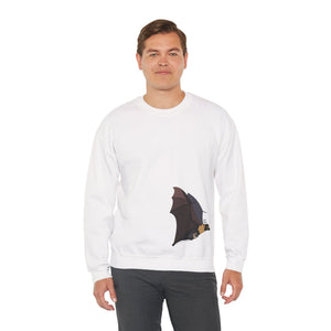 Spectacled Flying Fox (in flight) Sweatshirt | Unisex Heavy Blend™ Crewneck Printify