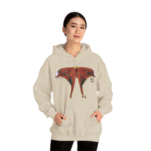 Hercules Moth | Unisex Heavy Blend™ Hooded Sweatshirt Printify