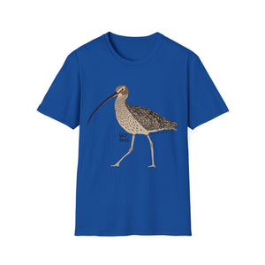 Eastern Curlew- Unisex Softstyle T-Shirt Printify