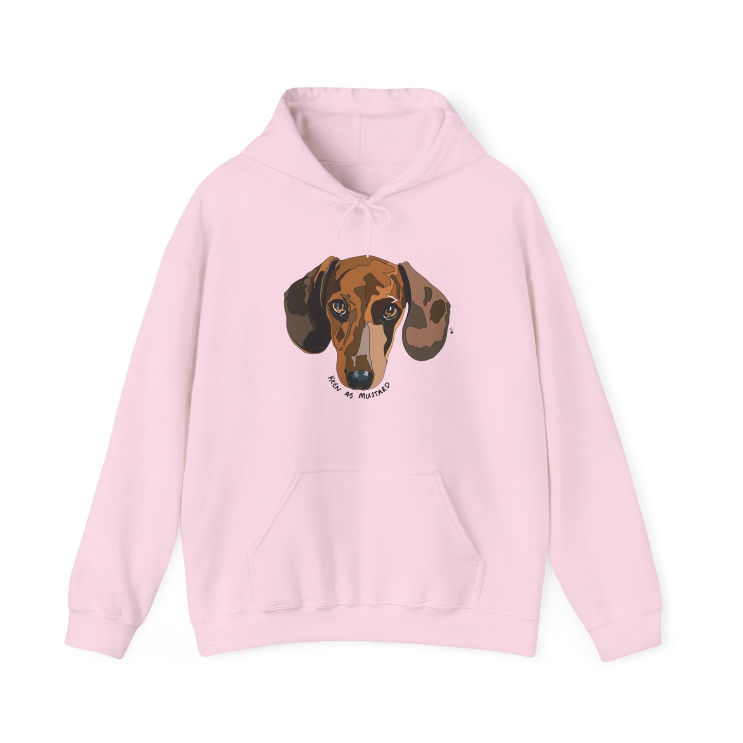 Dachshund (Keen as mustard) | Unisex Heavy Blend™ Hooded Sweatshirt