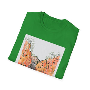 Southern Rockhole, Nitmiluk- Unisex Softstyle T-Shirt Printify