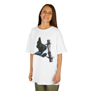 Blue-faced Honeyeater | Kids Heavy Cotton™ Tee Printify