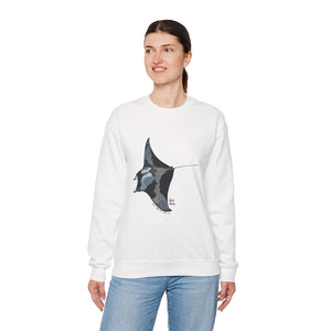 Reef Manta Ray | Unisex Heavy Blend™ Crewneck Printify