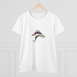 Black-fronted Dotterel - Women's Midweight Cotton Tee Printify