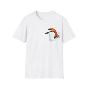 Red-capped Plover- Small design - Unisex Softstyle T-Shirt Printify