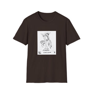 Southern Cassowary with chick - Unisex Softstyle T-Shirt Printify