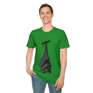 Spectacled Flying Fox - Unisex Softstyle T-Shirt Printify