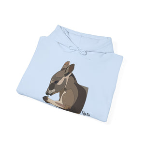 Mareeba Rock-wallaby | Unisex Heavy Blend™ Hooded Sweatshirt Printify