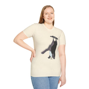 Yellow-bellied Sheath-tailed Bat - Unisex Softstyle T-Shirt - Wild Faces