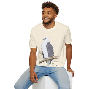 White-bellied Sea Eagle - Unisex Softstyle T-Shirt Printify