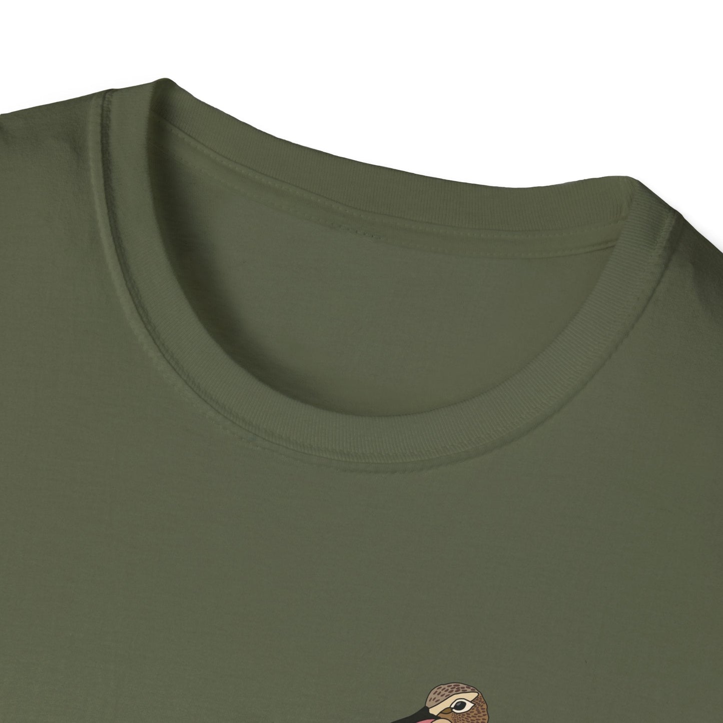 Eastern Curlew- Small design - Unisex Softstyle T-Shirt Printify
