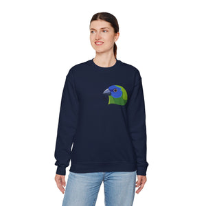 Blue-faced Parrotfinch Sweatshirt | Unisex Heavy Blend™ Crewneck Printify