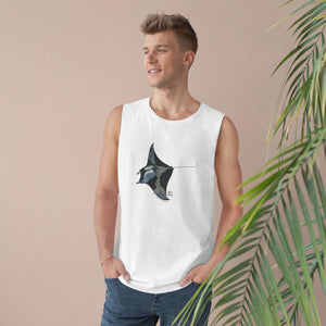 Reef Manta Ray - Unisex Barnard Tank Printify