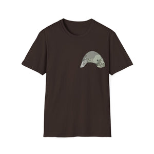 Dugong- Small design - Unisex Softstyle T-Shirt Printify