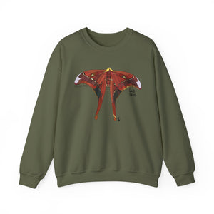 Hercules Moth Sweatshirt | Unisex Heavy Blend™ Crewneck Printify
