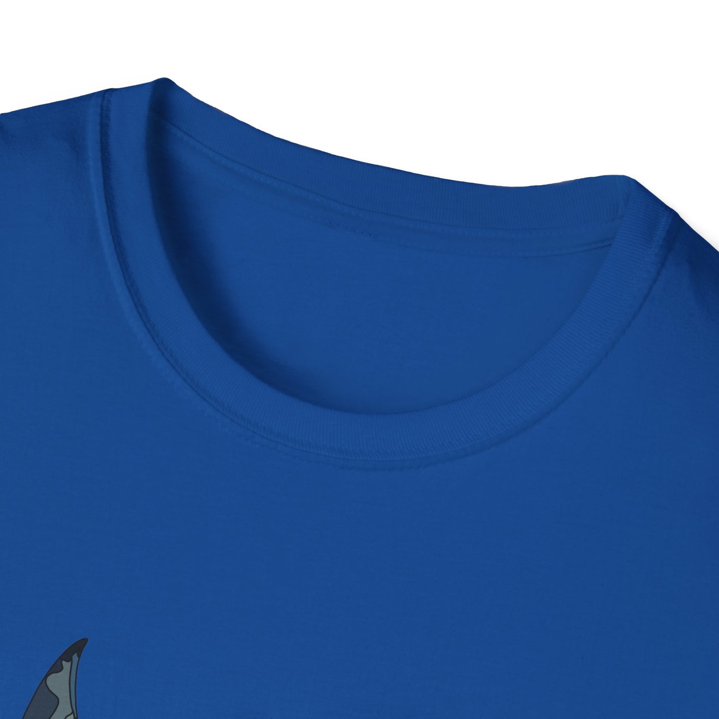 Reef Manta Ray- large design - Unisex Softstyle T-Shirt