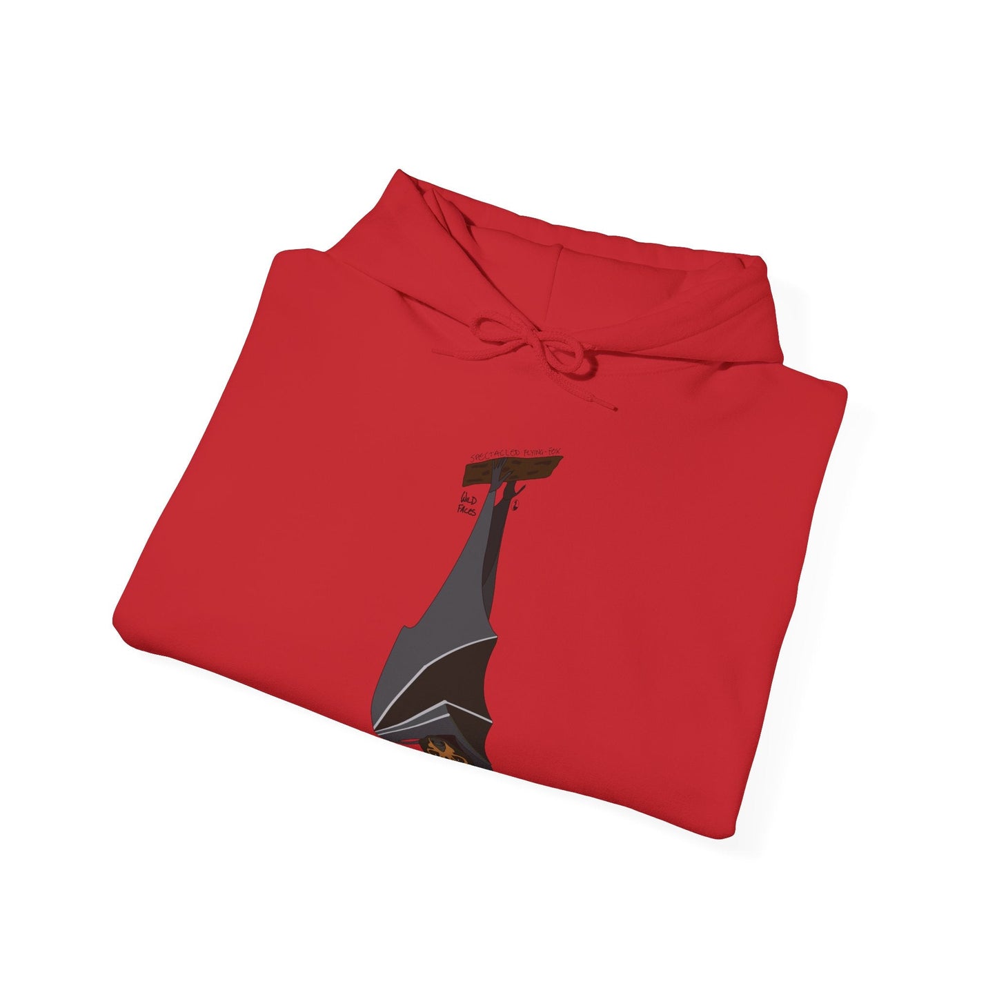 Spectacled Flying Fox | Unisex Heavy Blend™ Hooded Sweatshirt Printify