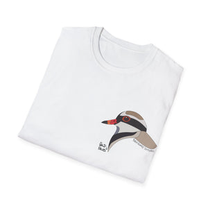 Black-fronted Dotterel - Small design - Unisex Softstyle T-Shirt Printify