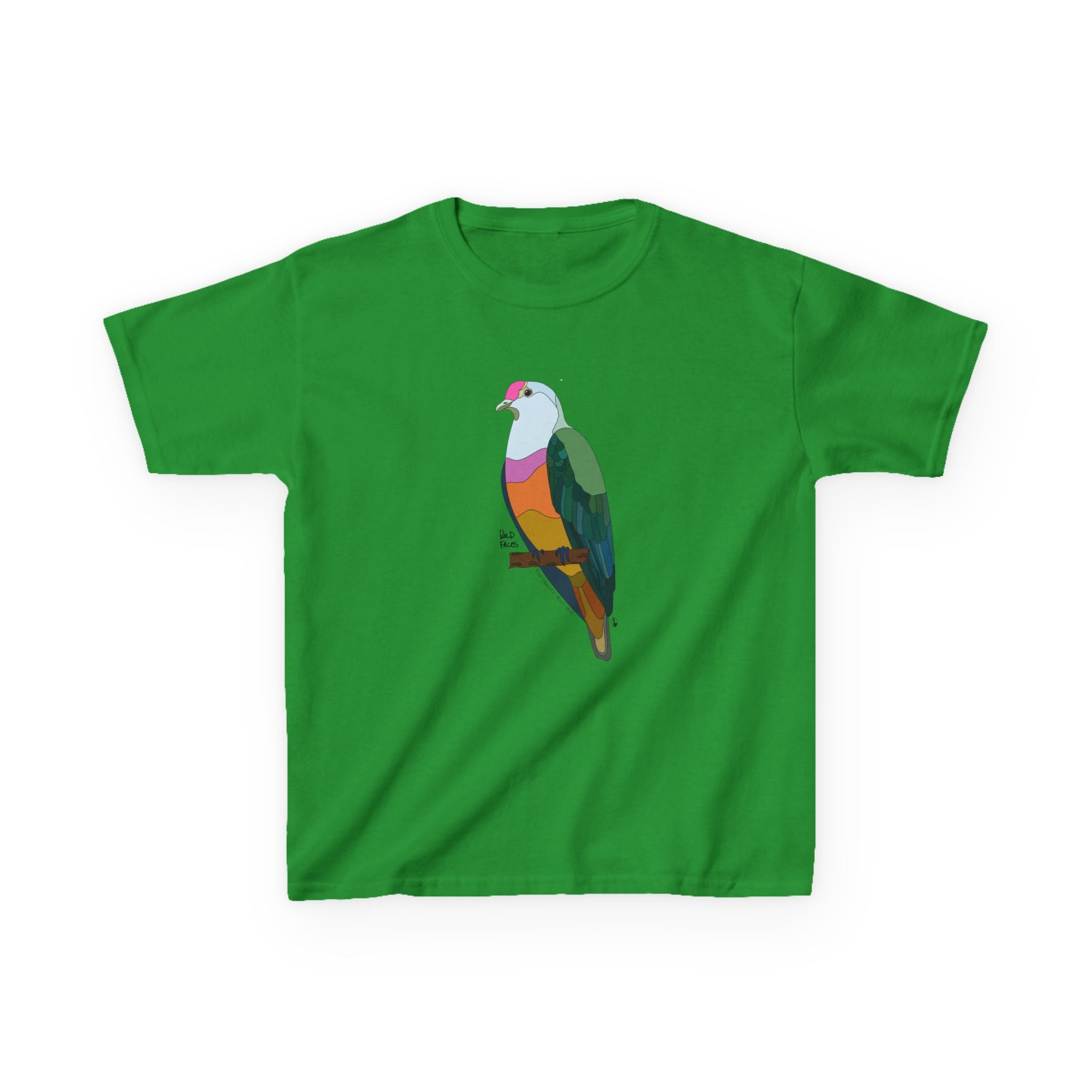 Rose-crowned Fruit Dove | Kids Heavy Cotton™ Tee