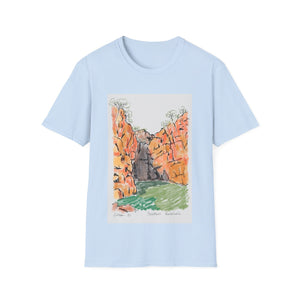 Southern Rockhole, Nitmiluk- Unisex Softstyle T-Shirt Printify
