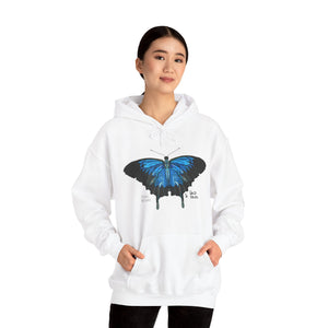 Ulysses Butterfly | Unisex Heavy Blend™ Hooded Sweatshirt Printify