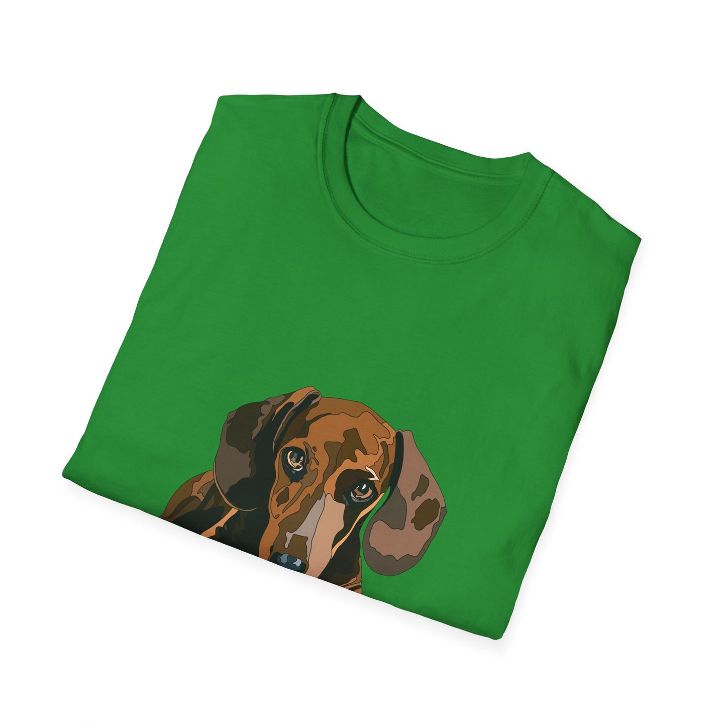 Dachshund (body) - Unisex Softstyle T-Shirt