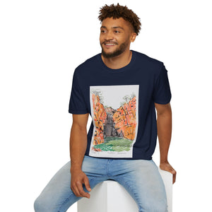 Southern Rockhole, Nitmiluk- Unisex Softstyle T-Shirt Printify