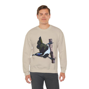 Blue-faced Honeyeater Sweatshirt | Unisex Heavy Blend™ Crewneck Printify