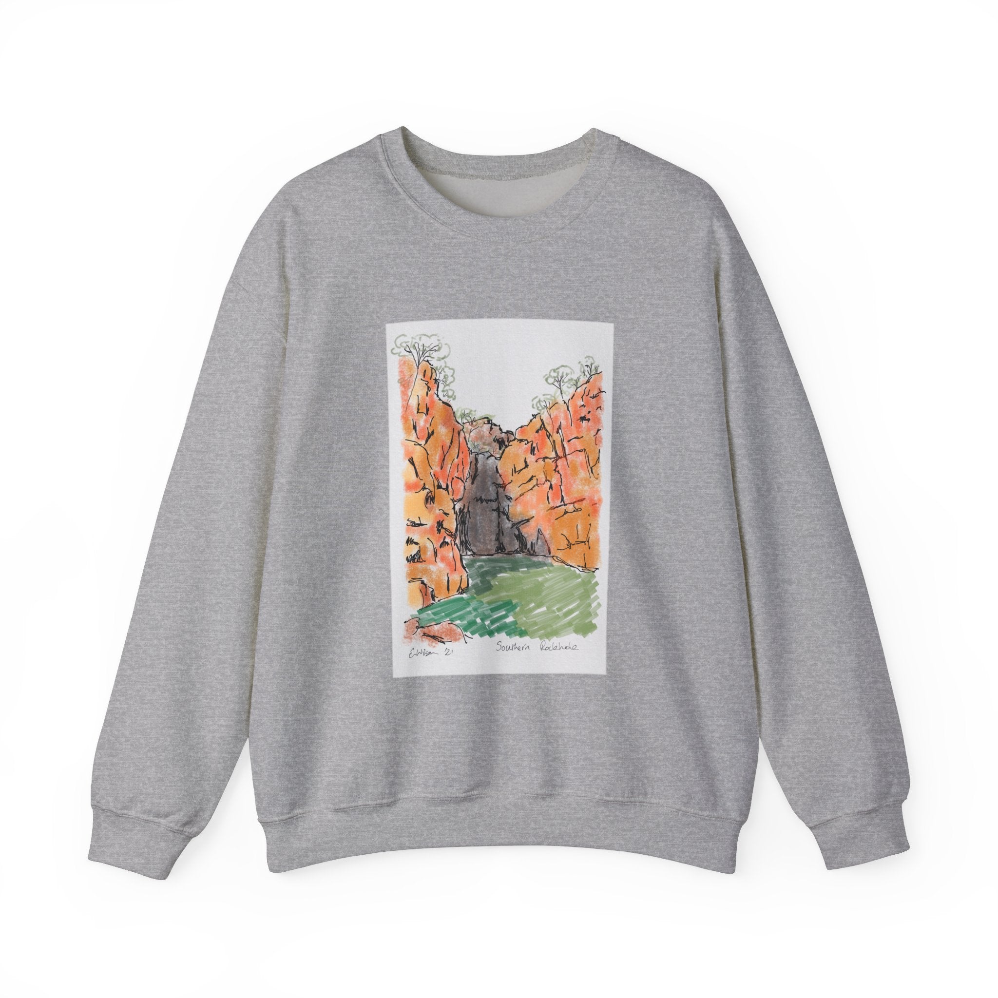 Southern Rockhole, Nitmiluk | Unisex Heavy Blend™ Crewneck Printify