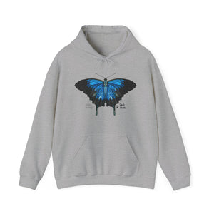 Ulysses Butterfly | Unisex Heavy Blend™ Hooded Sweatshirt Printify