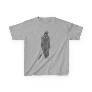 Wedge-tailed Eagle (pastel design) | Kids Heavy Cotton™ Tee Printify