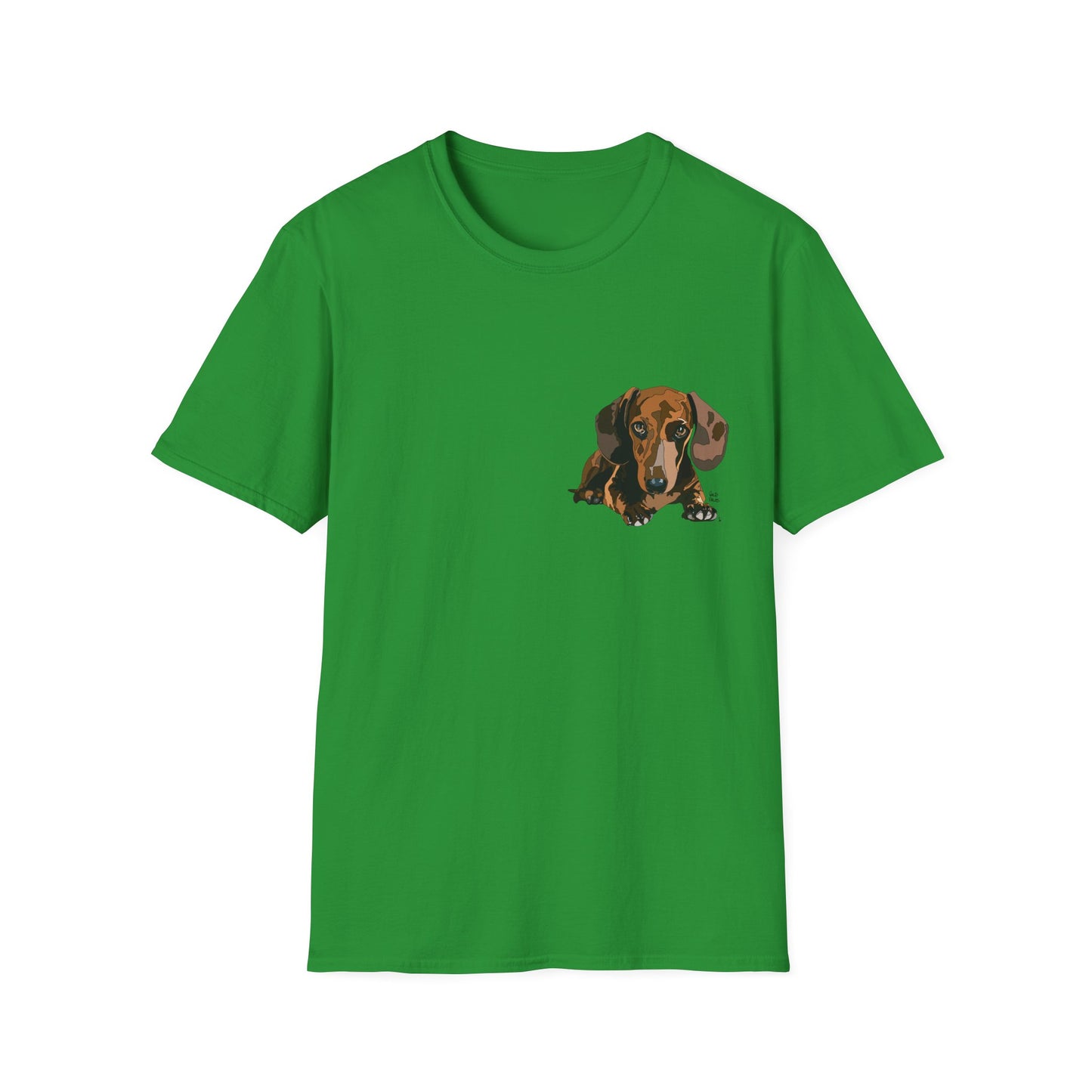 Dachshund (small body) - Unisex Softstyle T-Shirt