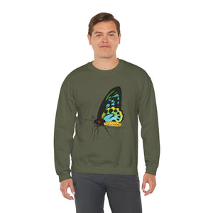 Birdwing Butterfly Sweatshirt | Unisex Heavy Blend™ Crewneck Printify