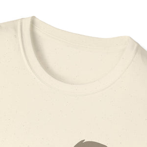 Bush Stone-curlew Head- Small design - Unisex Softstyle T-Shirt Printify