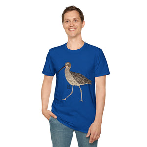 Eastern Curlew- Unisex Softstyle T-Shirt Printify