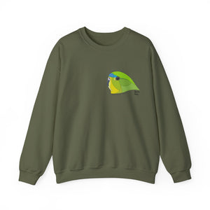 Orange-bellied Parrot Sweatshirt | Unisex Heavy Blend™ Crewneck Printify