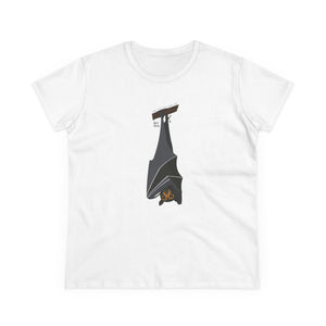 Spectacled Flying Fox - Women's Midweight Cotton Tee Printify