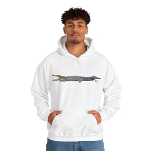 Saltwater Crocodile | Unisex Heavy Blend™ Hooded Sweatshirt Printify