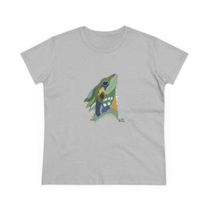 Boyd's Forest Dragon - Women's Midweight Cotton Tee Printify