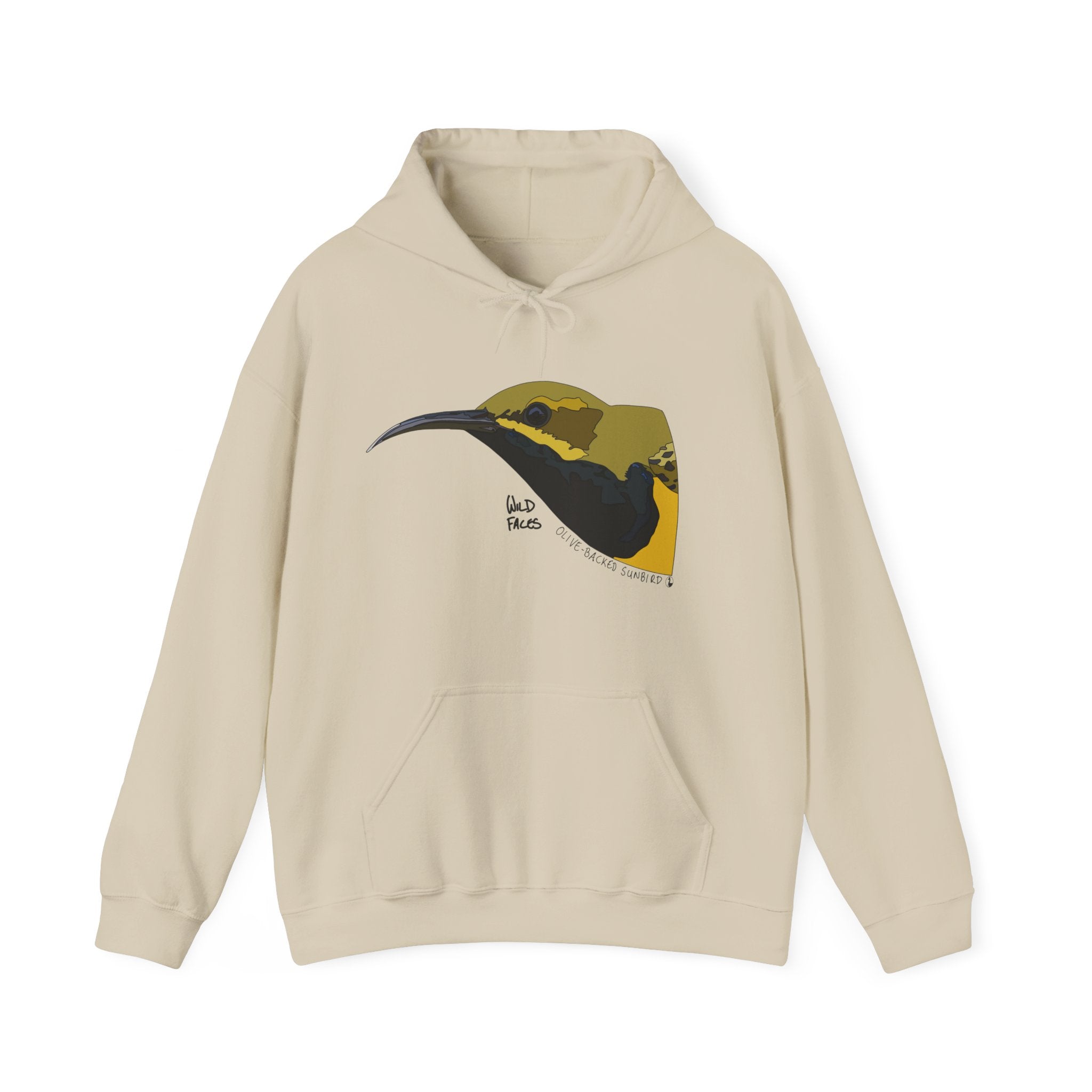 Olive-backed Sunbird | Unisex Heavy Blend™ Hooded Sweatshirt Printify