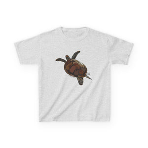 Green Turtle | Kids Heavy Cotton™ Tee Printify