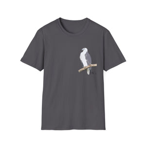 White-bellied Sea Eagle - Small design - Unisex Softstyle T-Shirt Printify