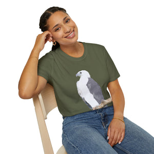 White-bellied Sea Eagle - Unisex Softstyle T-Shirt Printify