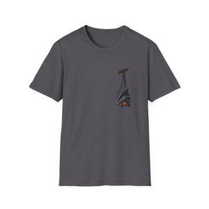 Spectacled Flying Fox - Small design - Unisex Softstyle T-Shirt Printify