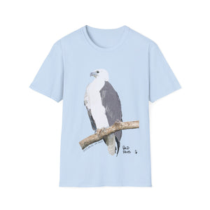 White-bellied Sea Eagle - Unisex Softstyle T-Shirt Printify