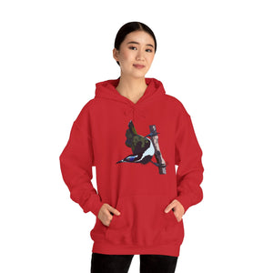 Blue-faced Honeyeater | Unisex Heavy Blend™ Hooded Sweatshirt Printify