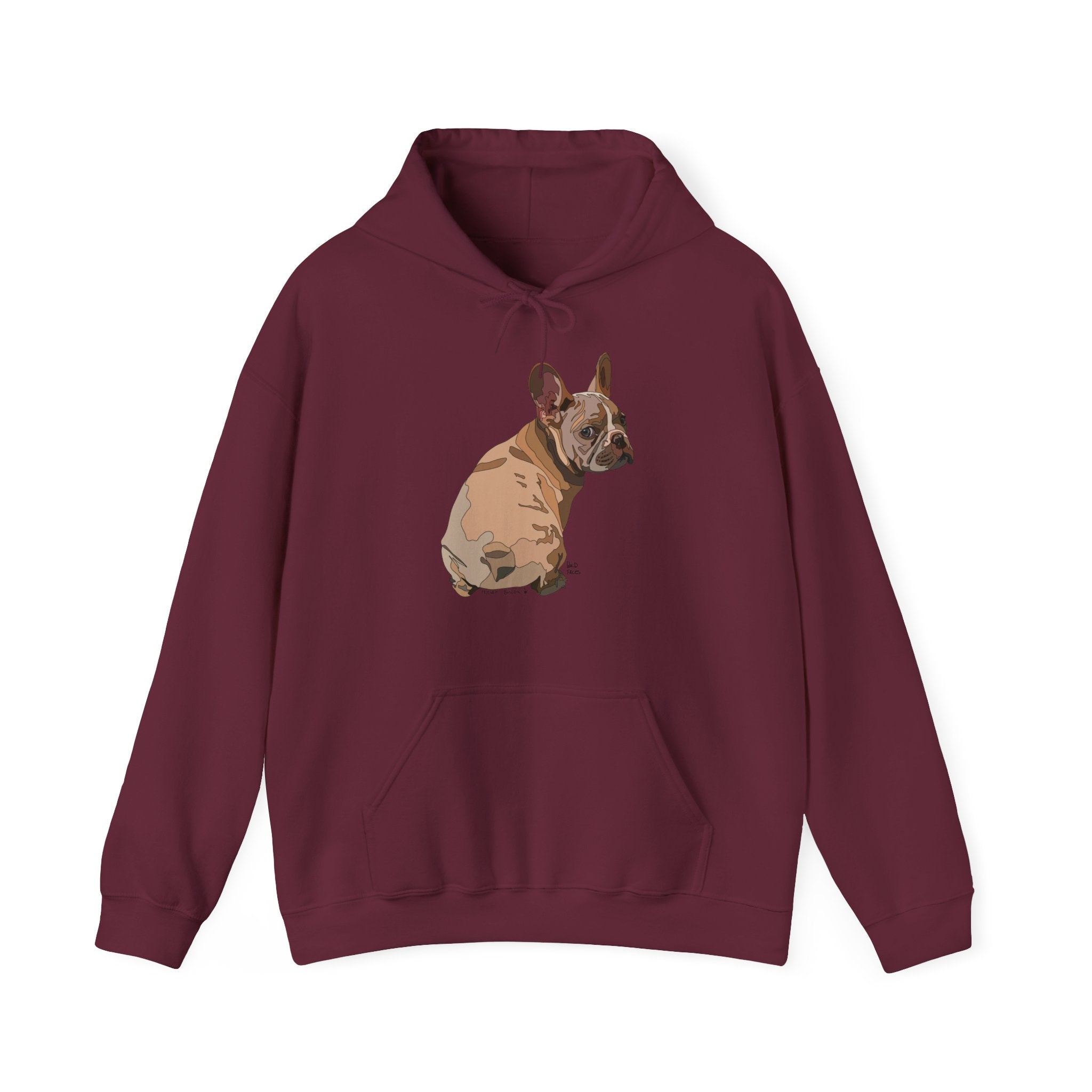 French Bulldog | Unisex Heavy Blend™ Hooded Sweatshirt
