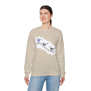 Trio of Fairywrens | Unisex Heavy Blend™ Crewneck Printify