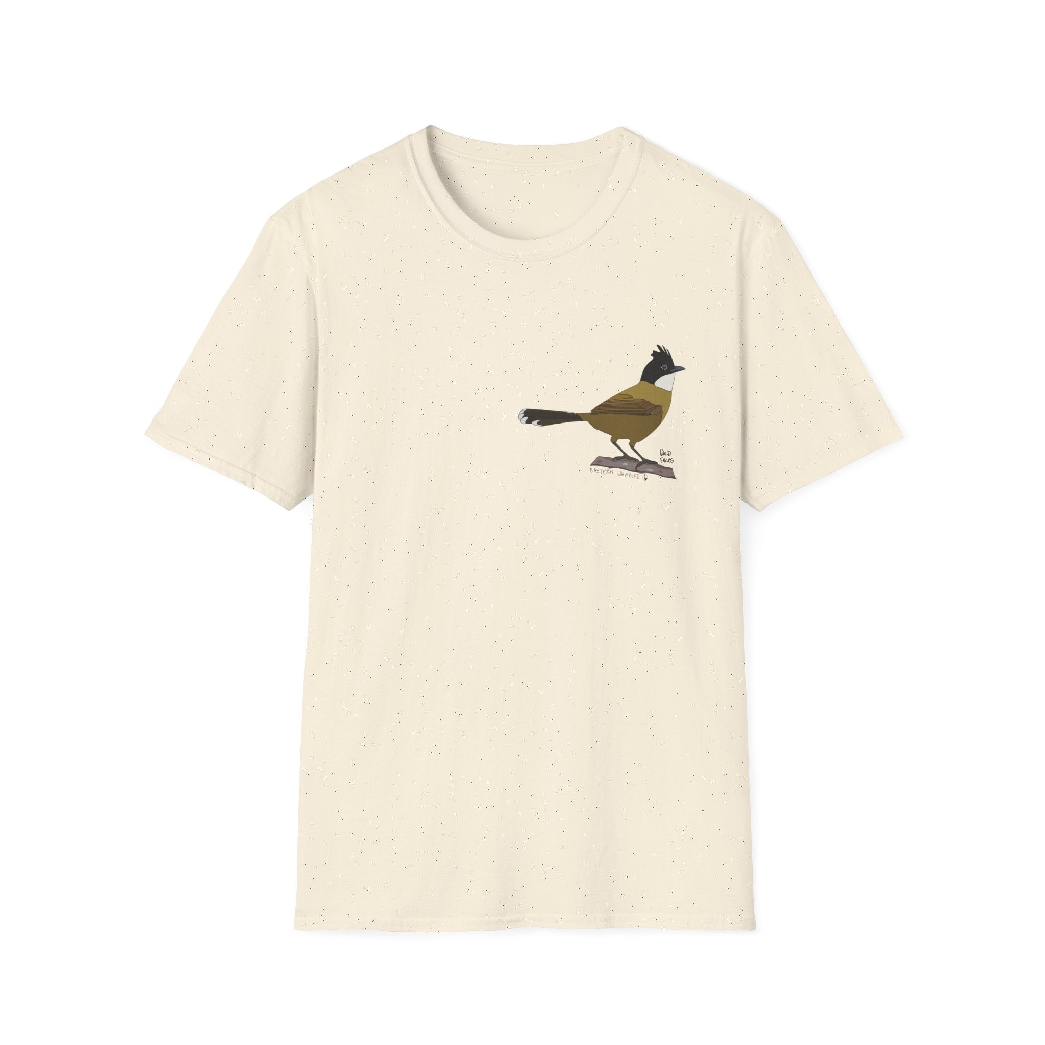 Eastern Whipbird - Small design - Unisex Softstyle T-Shirt