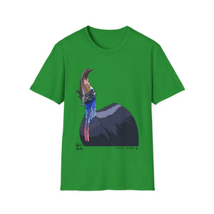 Southern Cassowary - Unisex Softstyle T-Shirt Printify